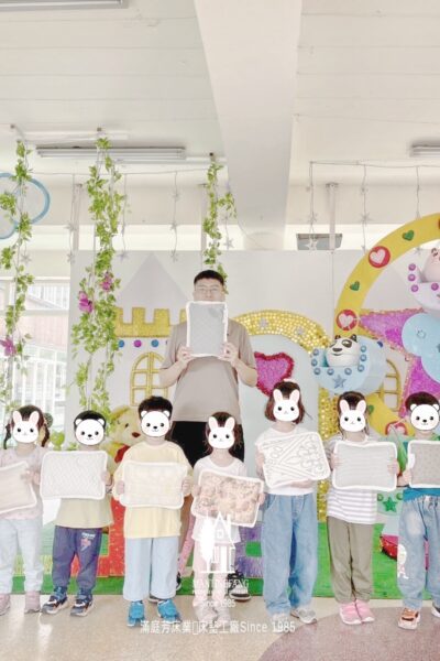 514271992 1155555843280517 8636450422522590176 n 滿庭芳午安枕｜環保床墊材料再生，1058 顆兒童午睡枕的公益行動