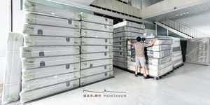 Home 3 床墊訂單持續增加,從裁剪、車縫到最後品檢,每個製作環節都不能馬虎,請給床師傅一點時間,把每一張床做好。