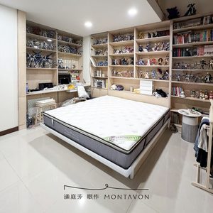 Home 3 天絲乳膠獨立筒床墊與模型收藏